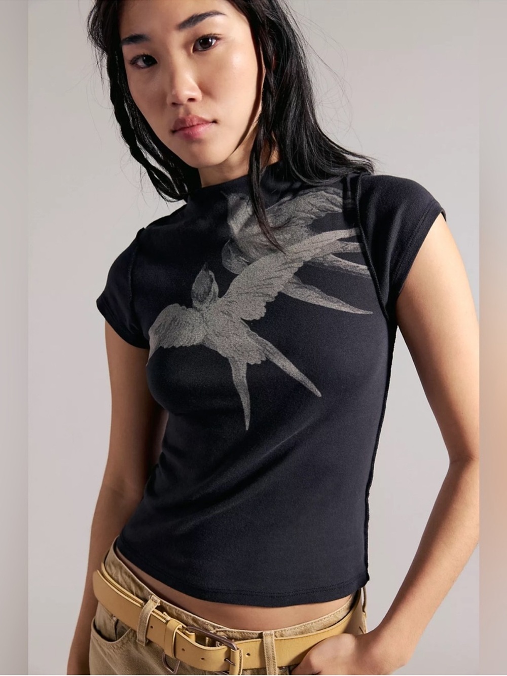 Free People Birds In Flight Tee #1440